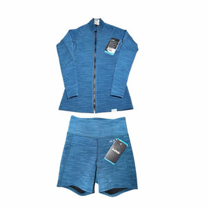 NRS Women’s Hydroskin 0.5 Neoprene Jacket M Moroccan Blue + Shorts S NWT